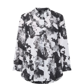 Monochrome Printed Blouse