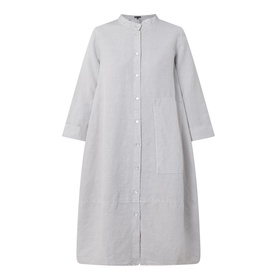 Patch Pocket Shirt Dress