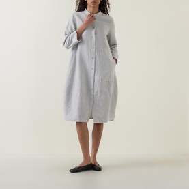 Patch Pocket Shirt Dress
