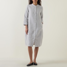 Patch Pocket Shirt Dress
