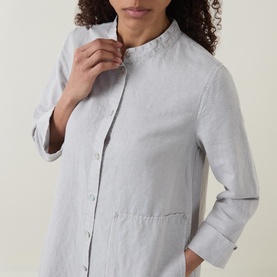Patch Pocket Shirt Dress