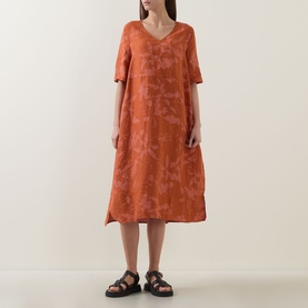 Botanical Flared Dress