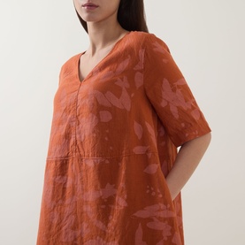 Botanical Flared Dress