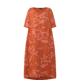 Botanical Flared Dress