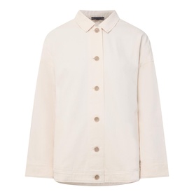 Solid Denim Overshirt