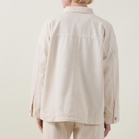 Solid Denim Overshirt