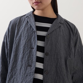 Textured Flap Pocket Overshirt