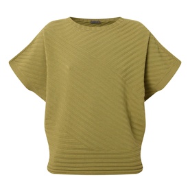 Diagonal Ribbed Sweater