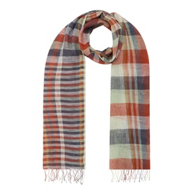 Check Oblong Scarf