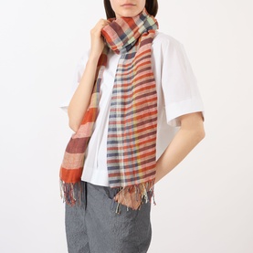 Check Oblong Scarf