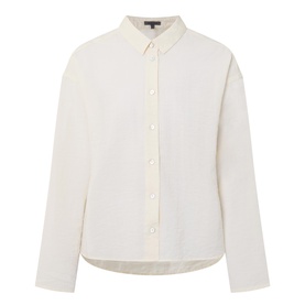Textured Cropped Blouse