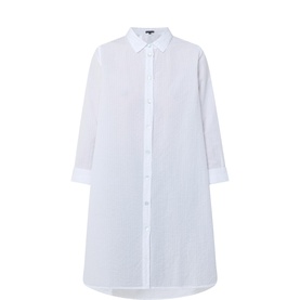 Textured Shadow Stripe Shirt