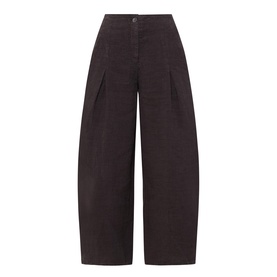 Cropped Tapered Trousers