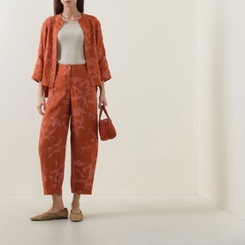 Botanical Tapered Trousers