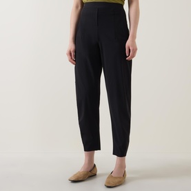 Cropped Slim Tapered Trousers