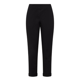 Cropped Straight Leg Trousers