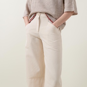 Cropped Barrel Leg Jeans