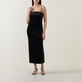 Quincy Bow Detail Fitted Dress