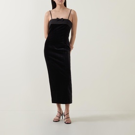 Quincy Bow Detail Fitted Dress