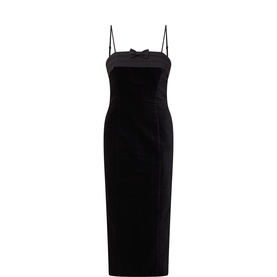 Quincy Bow Detail Fitted Dress