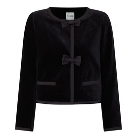 Quincy Bow Detail Jacket