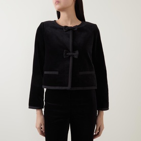 Quincy Bow Detail Jacket