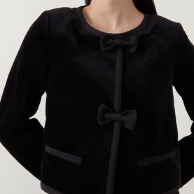 Quincy Bow Detail Jacket