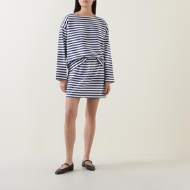 Haisley Striped Mini Skirt