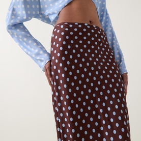 Leo Polka Dot Skirt