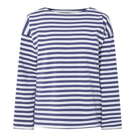 Haisley Striped Long-Sleeved Top