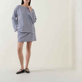 Haisley Striped Long-Sleeved Top