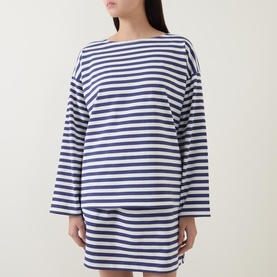 Haisley Striped Long-Sleeved Top