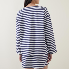 Haisley Striped Long-Sleeved Top