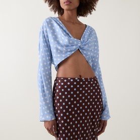 Tillie Polka Dot Crop Top