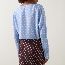 Tillie Polka Dot Crop Top