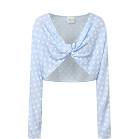 Tillie Polka Dot Crop Top