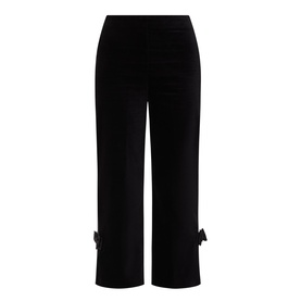 Quincy High-Rise Bow Detail Trousers