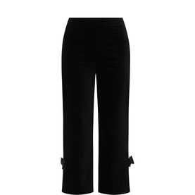 Quincy High-Rise Bow Detail Trousers