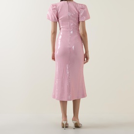 Lydia Sequin Bow Dress