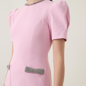 Nemy Embellished Mini Dress