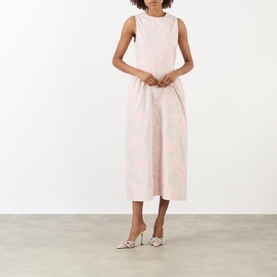 Floral Embroidered Dress