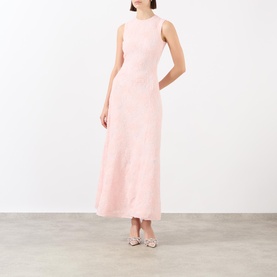 Jacquard Floral Dress