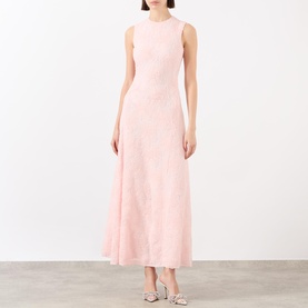 Jacquard Floral Dress