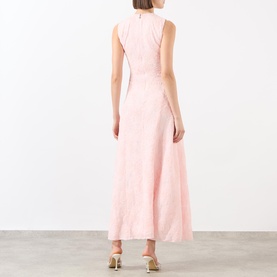 Jacquard Floral Dress