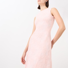Jacquard Floral Dress