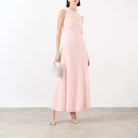 Jacquard Floral Dress