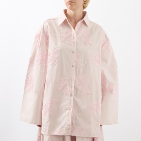 Floral Embroidered Shirt