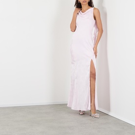 Waterfall Ruffle Gown