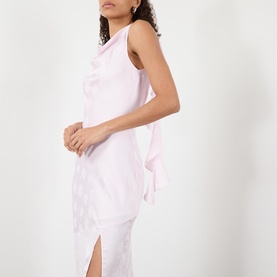 Waterfall Ruffle Gown