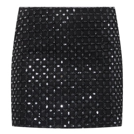 Beaded Mini Skirt